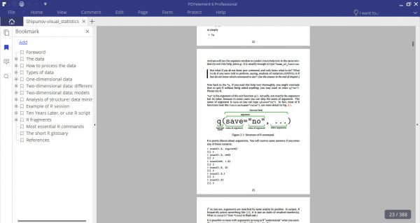 Import PDF file