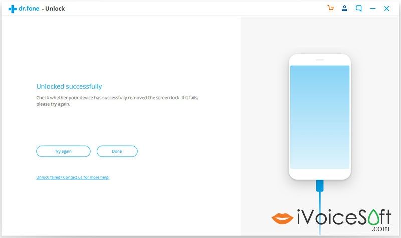 unlock your iOS device with dr-fone screen unlock