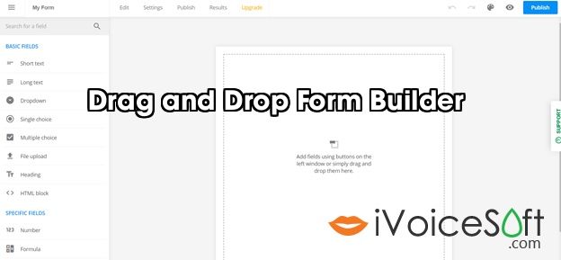 Drag and Drop Form Builder 