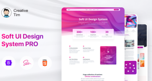Soft UI Design System is ready to help you create stunning websites and webapps.