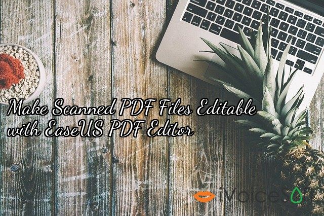  Make Scanned PDF Files Editable            with EaseUS PDF Editor          