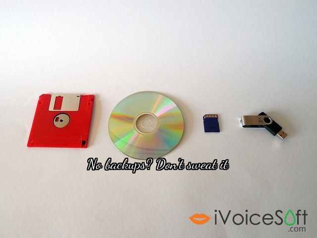 No backups? Don’t sweat it