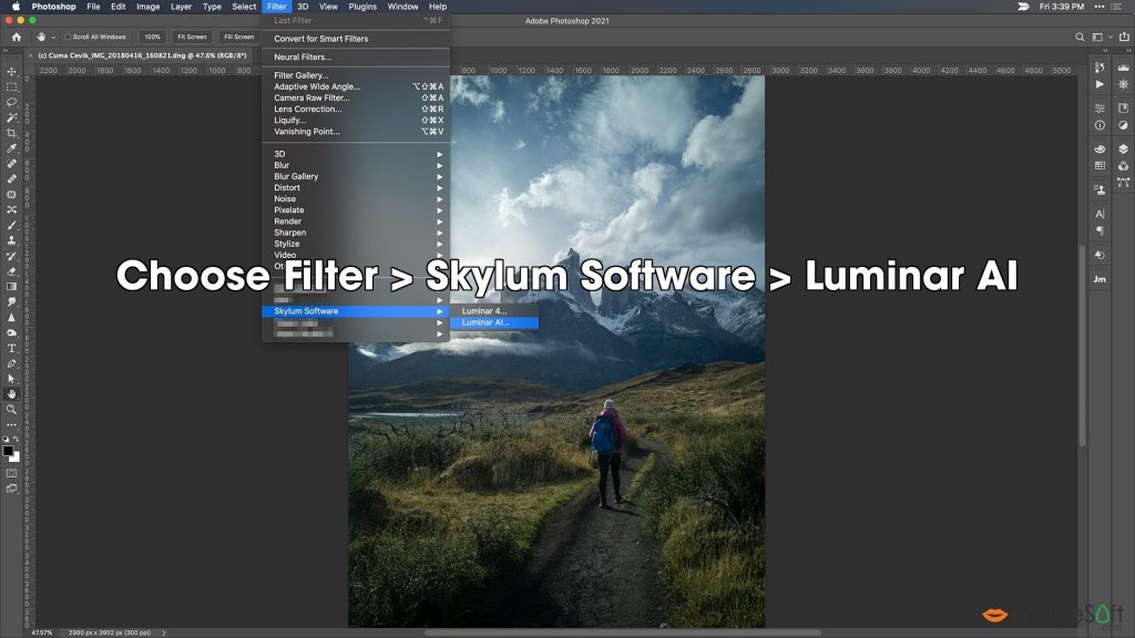 Choose Filter - Skylum Software - Luminar AI
