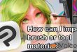How can I import brush or tool materials within Clip Studio Paint?