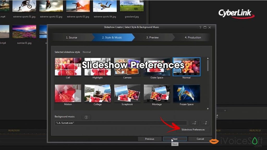 Slideshow Preferences