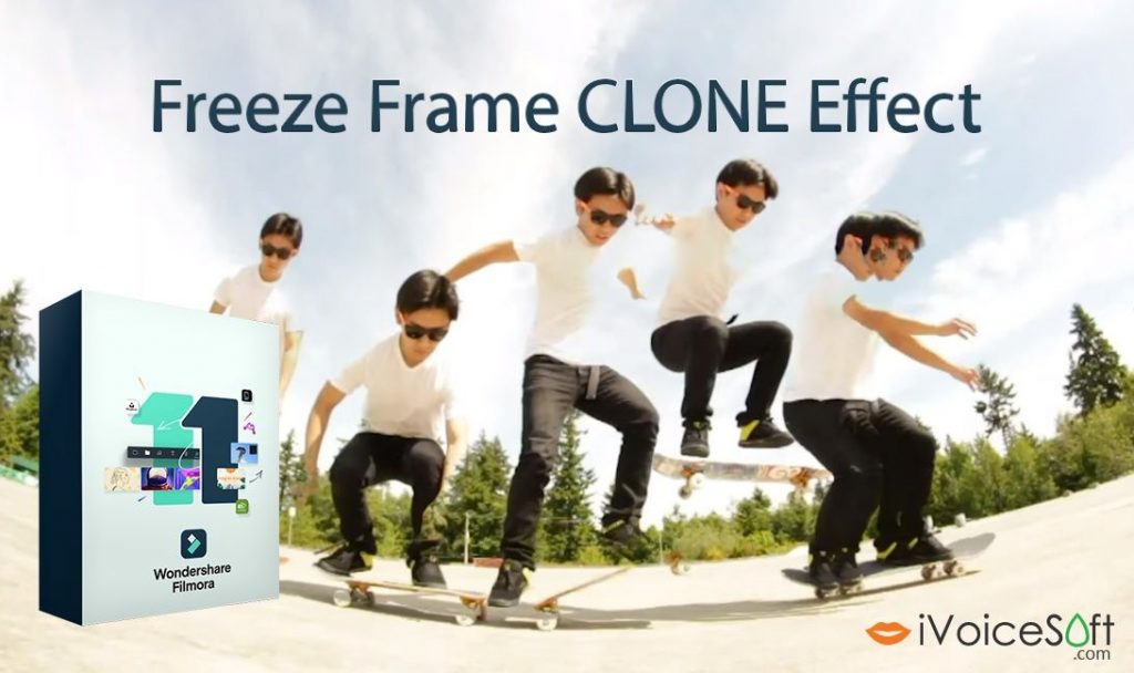 Freeze Frame CLONE Effect! | Wondershare Filmora 11 Tutorial
