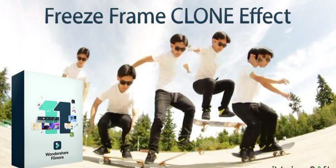 Freeze Frame CLONE Effect! | Wondershare Filmora 11 Tutorial