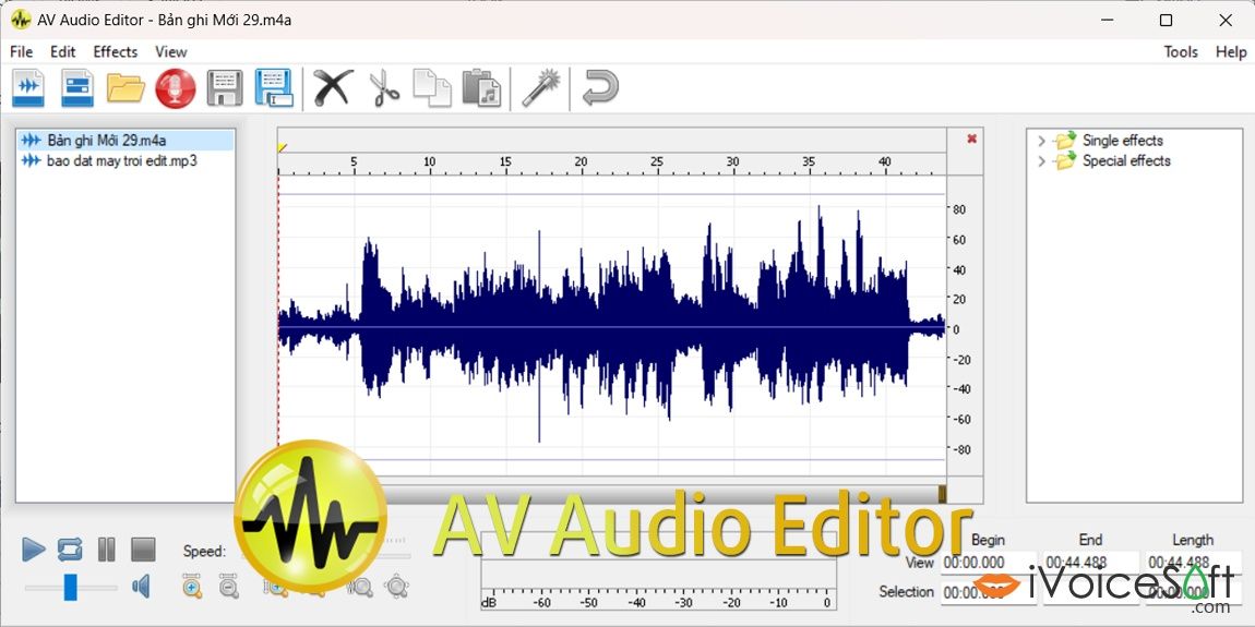 AV Audio Editor