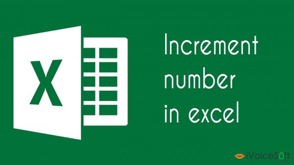 increment number in excel