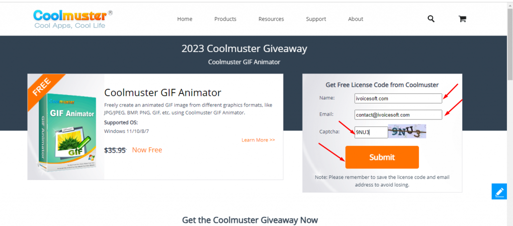 How to get Free License giveaway Coolmuster GIF Animator