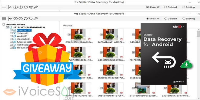 Giveaway: Stellar Data Recovery for Android - iVoicesoft.com