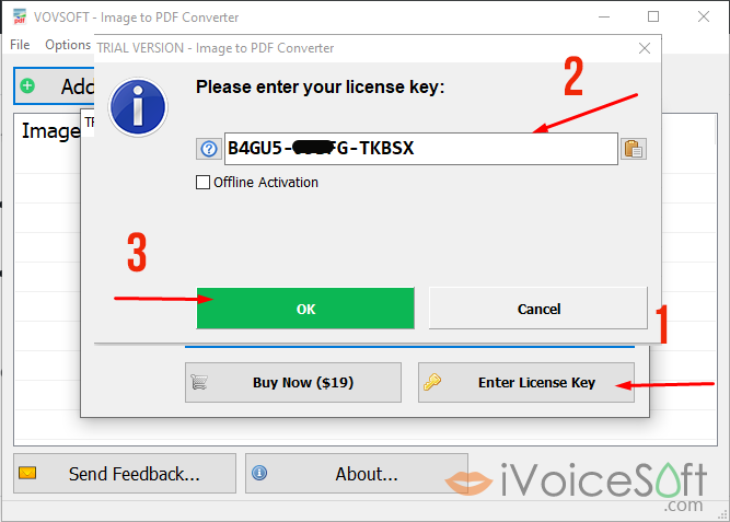 How to get Free License giveaway Vovsoft Image to PDF