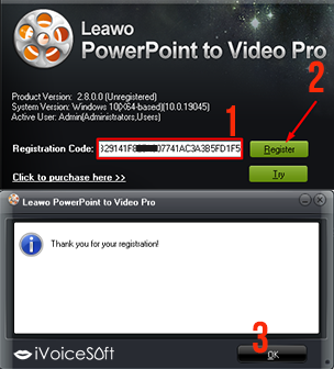 How to get Free License giveaway PowerPoint to Video